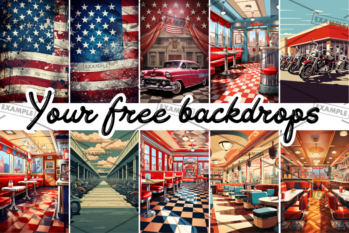 Rockabilly Women Bulk Bundle of 68, a Graphic by Jay Major Designs (Photo 18 of 20)