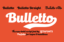 Bulletto - 5 fonts