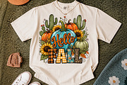 Hello Fall Png Sublimation Design, a Seasonal Illustration by Libby Wishes (Thumbnail 2 of 4)