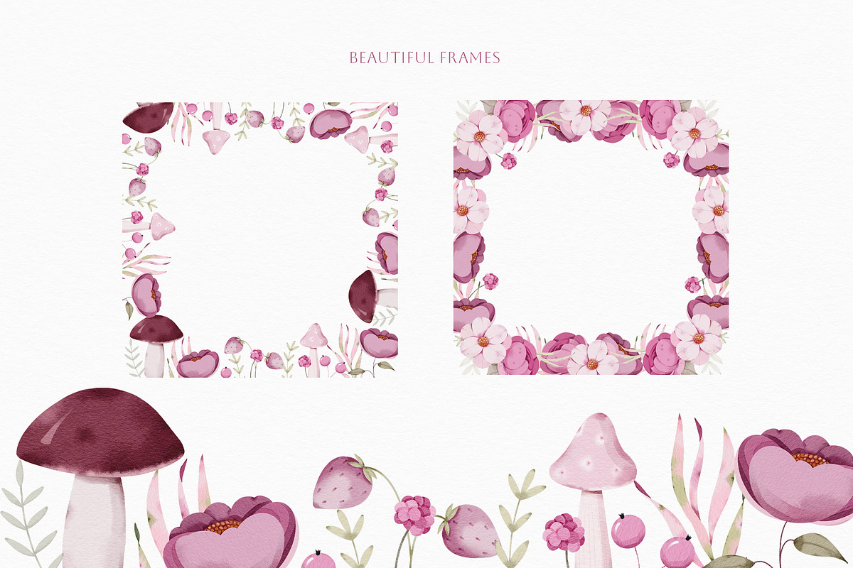 The pink world of baby girl set, an Illustration by nathalieclaire (Photo 12 of 16)