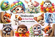 Funny Cute Animal Peeking Clipart, a Graphic by CitraGraphics (Thumbnail 1 of 4)