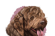 Puppies Dog Breeds Big Bundle 135Pcs, an Animal Illustration by Dneprstock (Thumbnail 67 of 68)