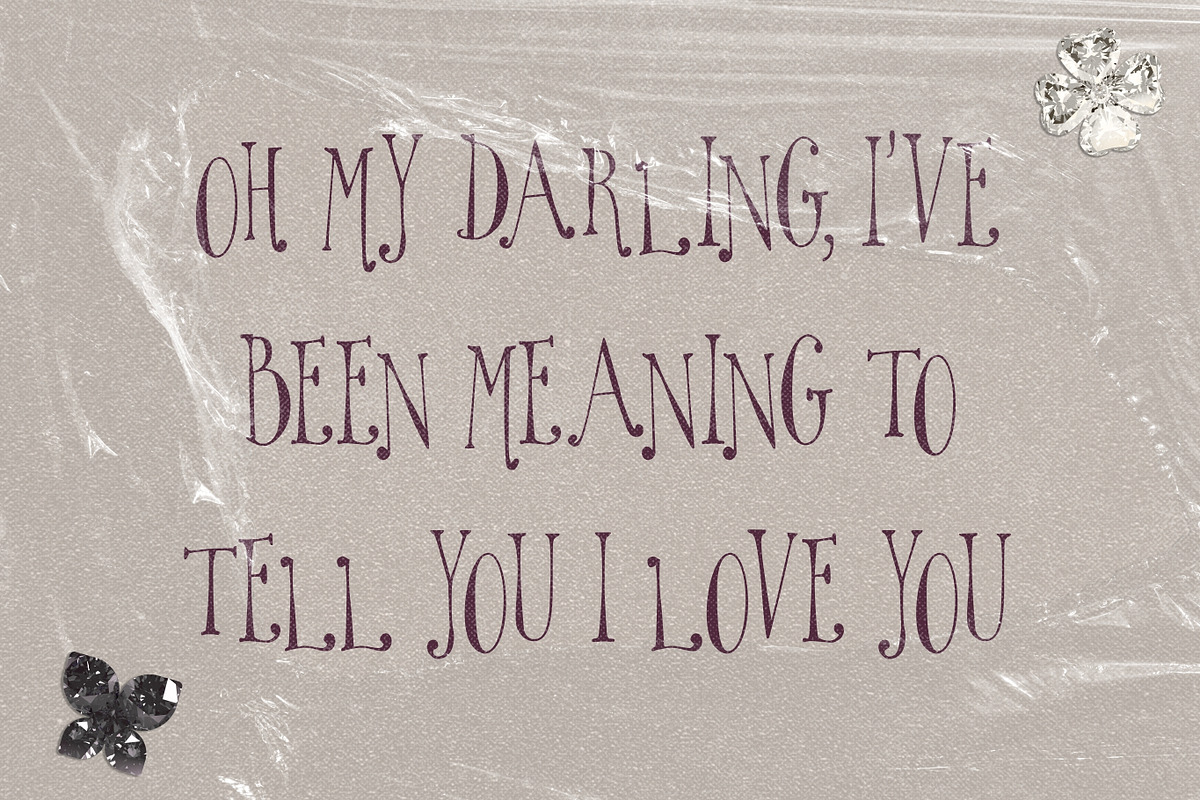 Odd Little Lady Quirky Serif Font, a Serif Font by The October Creative (Photo 6 of 8)