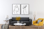 One Line Woman Flower Illustration, a Person Illustration by Vibrand Studio (Thumbnail 8 of 11)