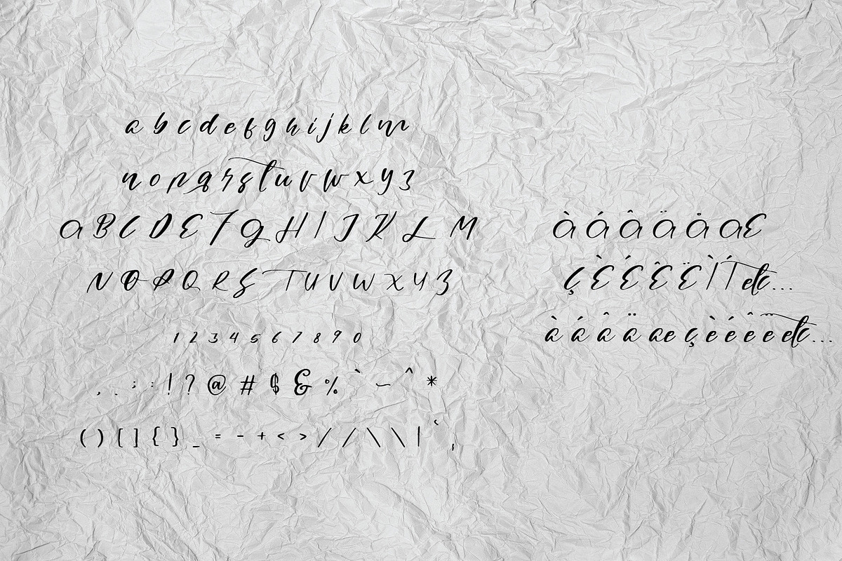 expose font preview 8