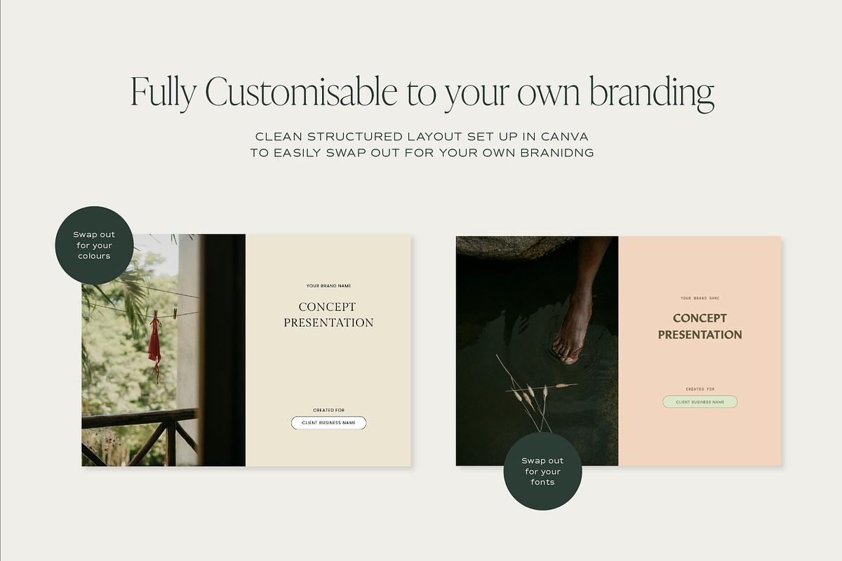 Concept Presentation Template, a Presentation Template by Studio_Evergreen (Photo 4 of 10)