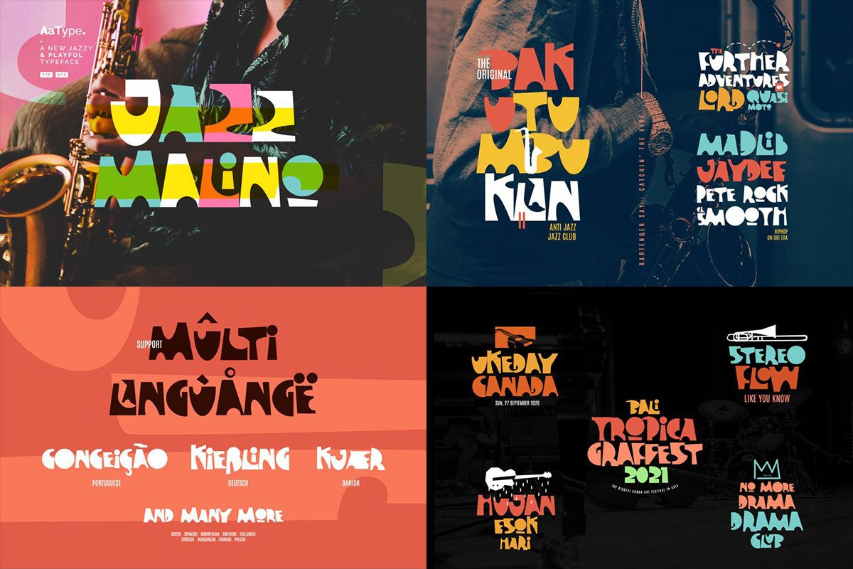 Handwritten Font Bundles 1 by AaType, a Handwritten Font by AaType. (Photo 3 of 6)