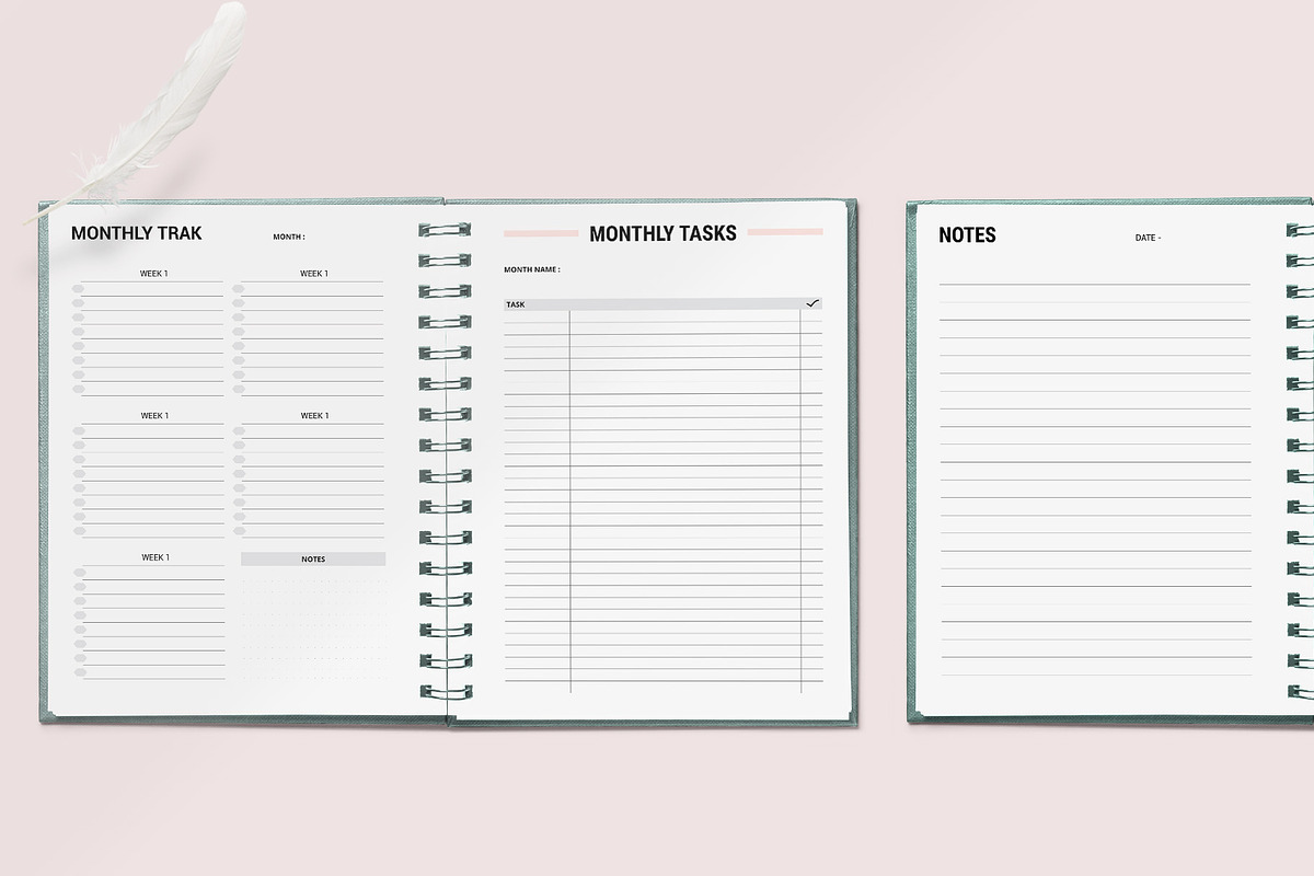 Ultimate Planner Bundle Pack, a Stationery Template by ROJI CREATOR (Photo 5 of 12)