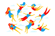 People characters set, a Person Illustration by Bezvershenko (Thumbnail 10 of 12)