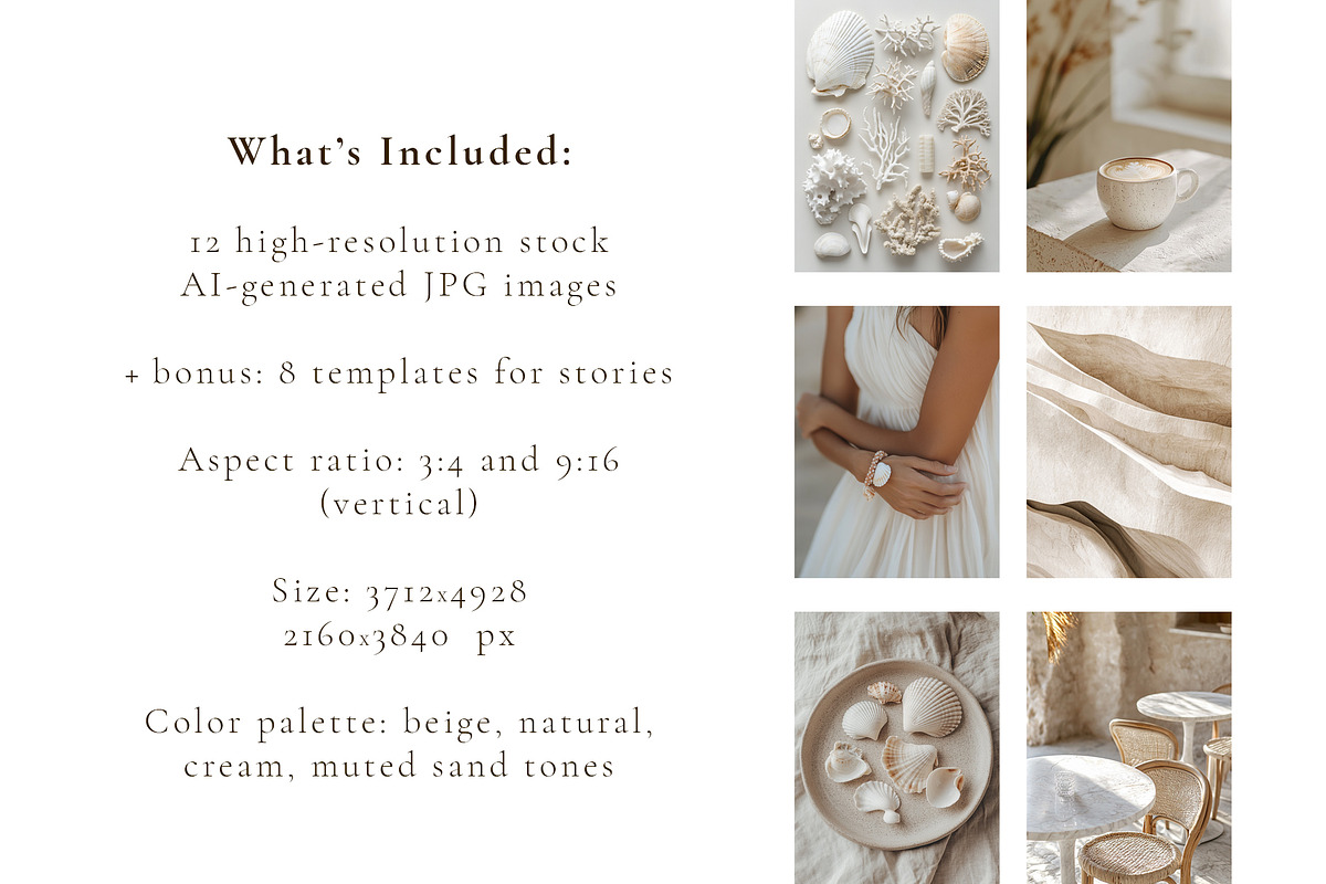 Beige coastal aesthetic 12 images, a Nature Photo by Yulia Furman (Photo 2 of 5)