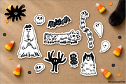 Odd Little Halloween doodle monsters, an Object Graphic by kostolom3ooo (Thumbnail 3 of 6)