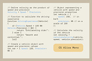 CS Alice Mono – Monospaced Font, a Sans Serif Font by Craft Supply Co. (Thumbnail 4 of 8)