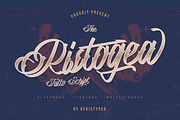 Ristogea, a Script Font by kerismaker (Thumbnail 1 of 12)