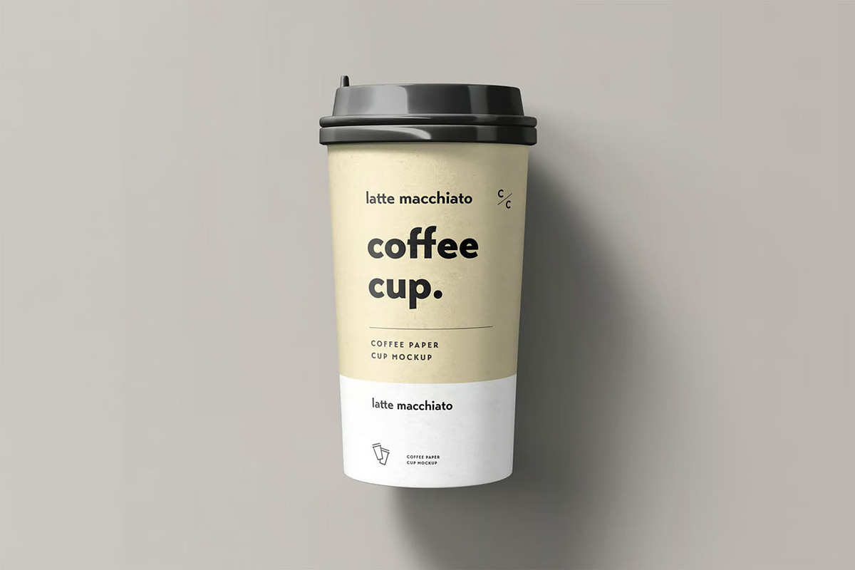 Paper Cup Mock-up, a Cups & Container Mockup by zippypixelstudio (Photo 10 of 13)