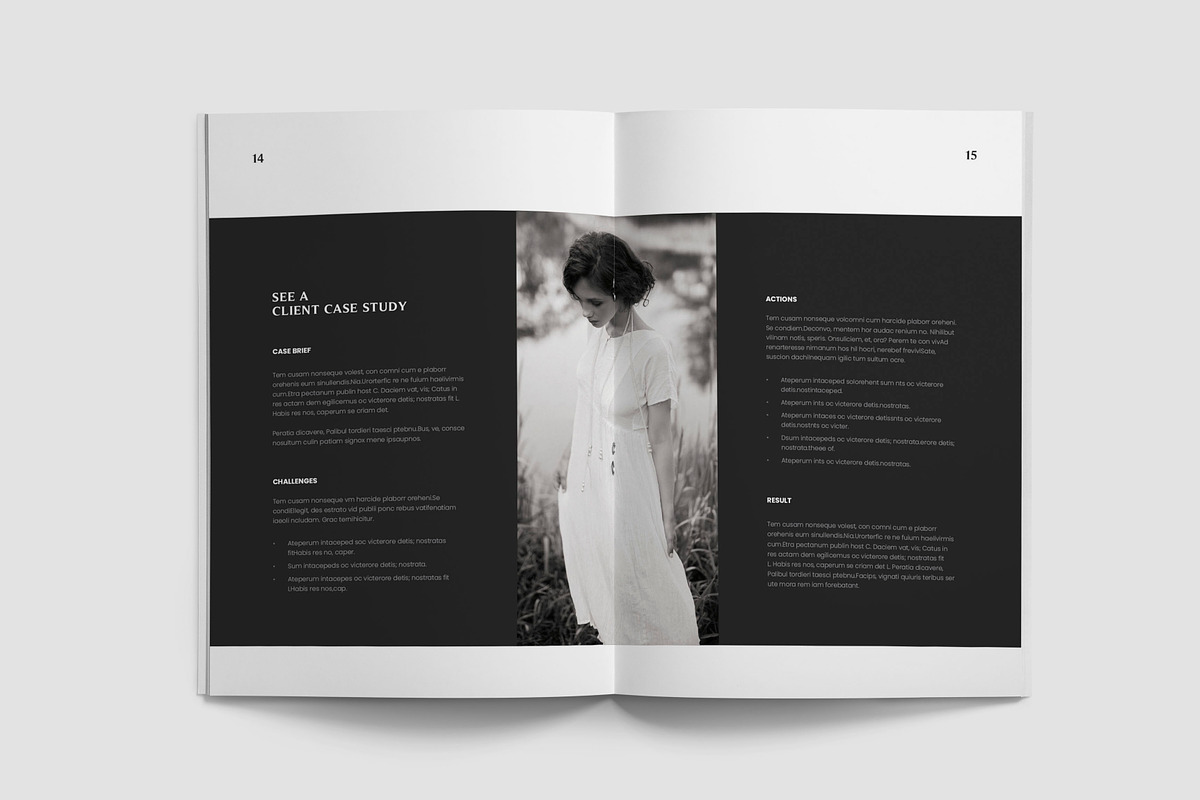 Business Proposal | Adobe InDesign, a Brochure Template by HR Studio (Photo 8 of 12)