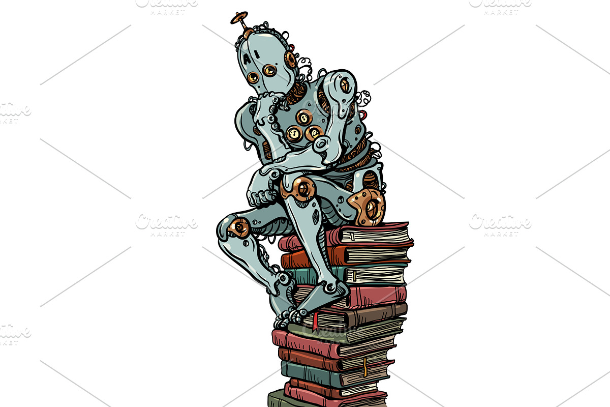 Pop Art Retro Artificial, a Technology Illustration by studiostoks