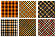 Vintage Halloween Pattern Paper, a Texture Illustration by Designworld (Thumbnail 3 of 6)