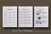 eCourse Workbook InDesign template, a Magazine Template by 3.14&Co (Thumbnail 9 of 11)