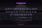 Overdrive Avenue – 2 in 1 Retro Wave, a Symbol Font by Ckybe's Corner (Thumbnail 3 of 14)