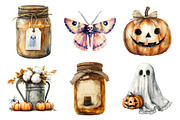 Soft Rustic Halloween Clipart, an Illustration by Daily.Designs (Thumbnail 3 of 5)