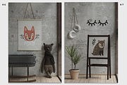Modern Kid's Room | 10 Frame Mockups, a Print Template by Creative Studio HZ (Thumbnail 5 of 7)