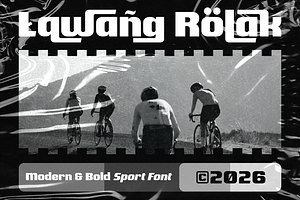 Lawang Rolak | Sport Font