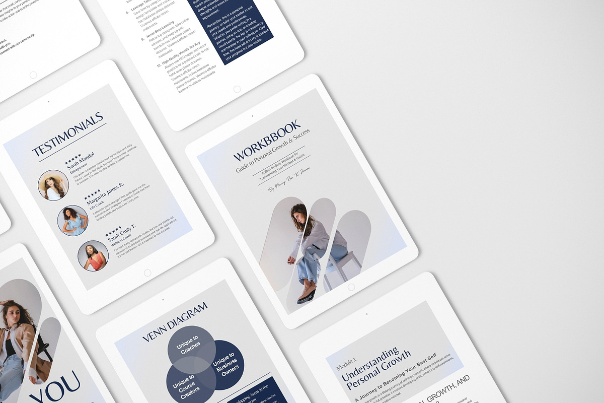Versatile Ebook & Workbook Canva, a Marketing Template by TheBrightGrap (Photo 8 of 13)