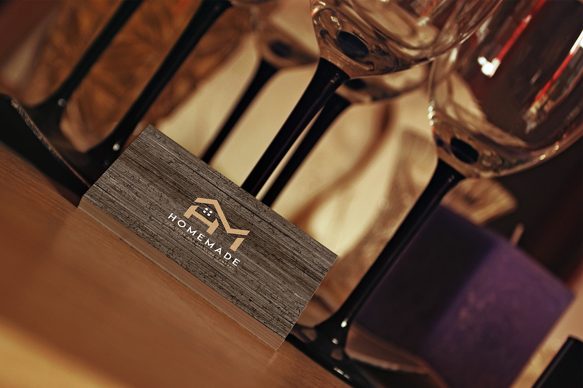 Vertical Rustic Wood Business Card, a Business Card Template by Nikolozgraphic (Photo 3 of 6)
