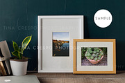 Rustic Teal Framed Prints Mockup #1, a Print Template by Tina Crespo (Thumbnail 2 of 2)