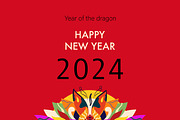 Chinese Dragon 2024, a Decorative Illustration by MoleskoStudio (Thumbnail 4 of 4)