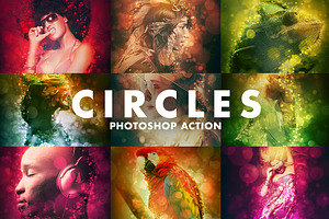 Circles Photoshop Action