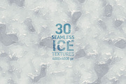 30 Seamless Ice Textures, a Texture Graphic by Creative Graphics (Thumbnail 7 of 9)