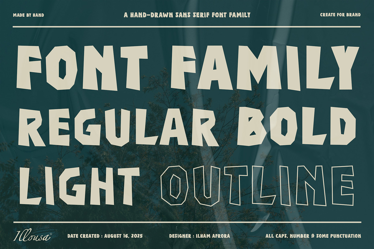 Stuns Panchuto | Display Font, a Sans Serif Font by Illousa (Photo 3 of 7)