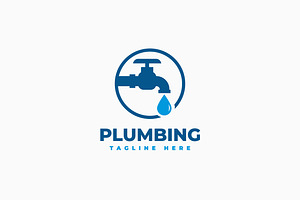 Plumbing Logo, a Branding & Logo Template by Zeer Graphic