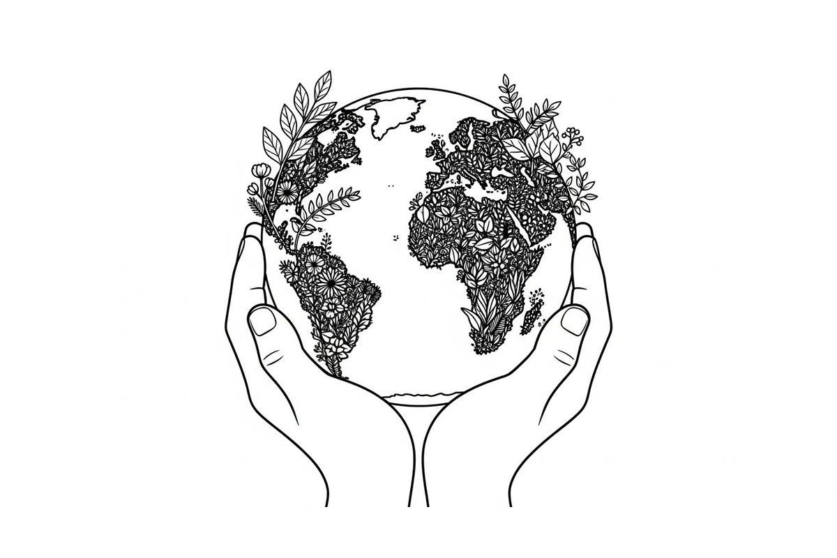 Eco Earth Care Vector Icon Bundle, an Illustration by Designs_River (Photo 35 of 51)