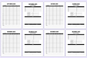 2025 Restaurant Reservation Book, a Stationery Template by Mustafiz (Thumbnail 5 of 5)