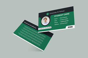 Student Card Template Vol 05