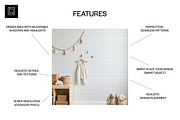 Nursery Wallpaper Mockup PSD, a Household Mockup by 1001 mockups (Thumbnail 2 of 11)