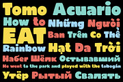 TOMO Acuario, a Font by TOMO Fonts (Thumbnail 3 of 7)