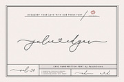 julie edgar//lovely handwritten font, a Handwritten Font by PeachCreme (Thumbnail 12 of 12)