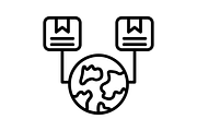 Delivery Box Line Icon, an Icon by Pexelpy (Thumbnail 2 of 2)