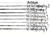 Watercolor Calligraphy Brush Set, a Brush Add-On by Avery Burke Creative (Thumbnail 3 of 3)