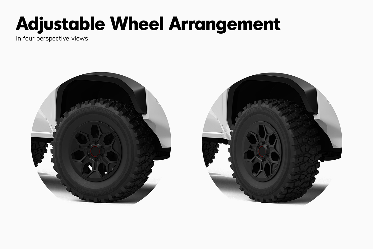 Pickup Truck Mockup 14, a Product Mockup by Mockupix (Photo 4 of 12)