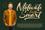 Routine Oldnight Modern Brush Font, a Script Font by Letterena Studios Script (Thumbnail 9 of 20)