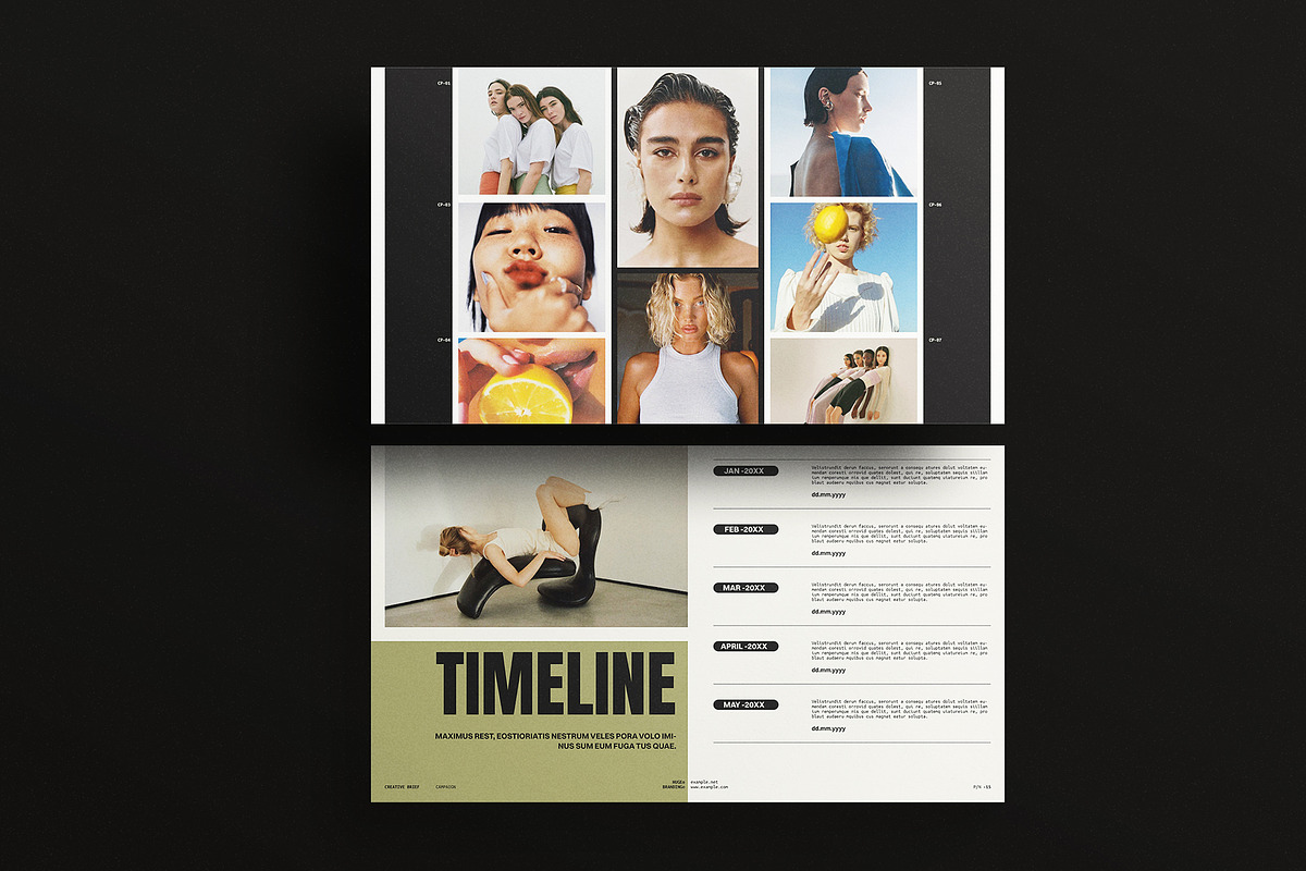 HUGE | Creative Brief Campaign, a Presentation Template by ArtisanaAura (Photo 6 of 10)