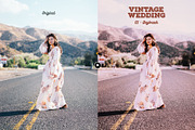 Vintage Wedding Photoshop Action preview 5