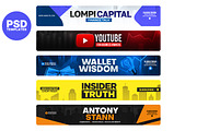 Business YouTube Banner Bundle Pack, a Social Media Template by Vaughn Studios (Thumbnail 1 of 7)