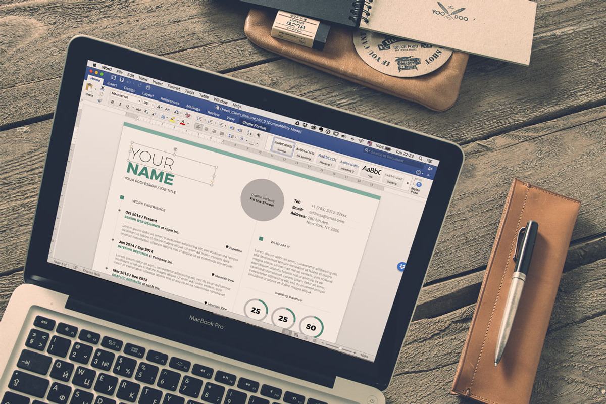 Clean Resume/Cv Template Volume 5, a Resume Template by TheResumeCreator (Photo 6 of 6)