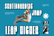 Delimpa 3D, a Sans Serif Font by Craft Supply Co. (Thumbnail 6 of 8)