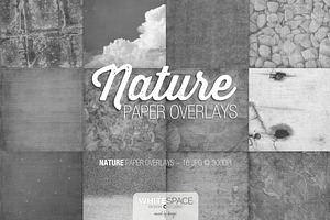 Nature Digital Paper Overlays